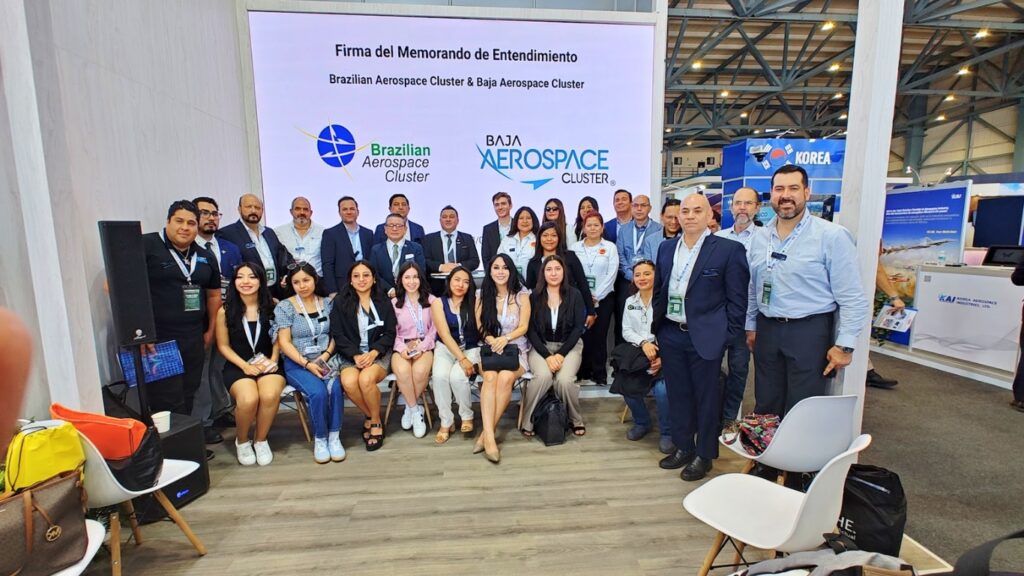 Impulsando el empleo y la innovación: CATEM Baja California y Paty Sosa presentes en FAMEX 2025 junto al Clúster Aeroespacial.